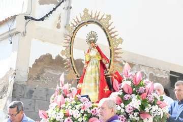 La Candelaria callejea por Tara en su día grande de sus fiestas en Telde/FJS Fotografía.